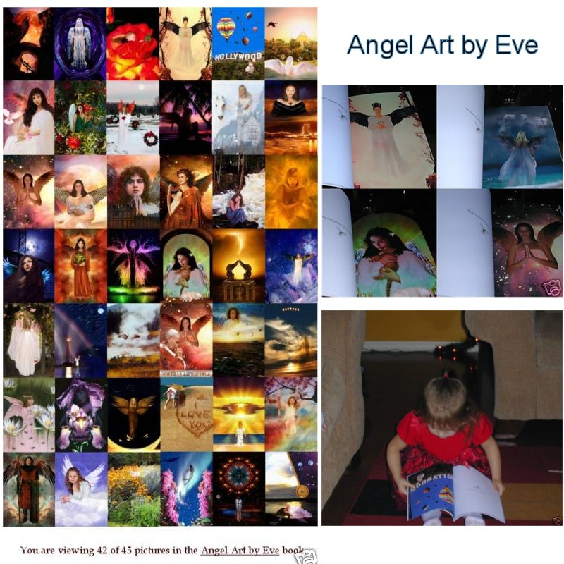 Angel Art by Eve Book